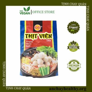 Thịt viên chay Âu Lạc 180g là sản phẩm chay sạch, giàu protein thực vật và phù hợp với lối sống ăn chay đủ chất