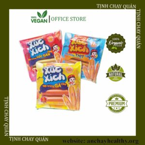 thực phẩm chay âu lạc: xúc xích thịt chay, đồ chay ăn liền